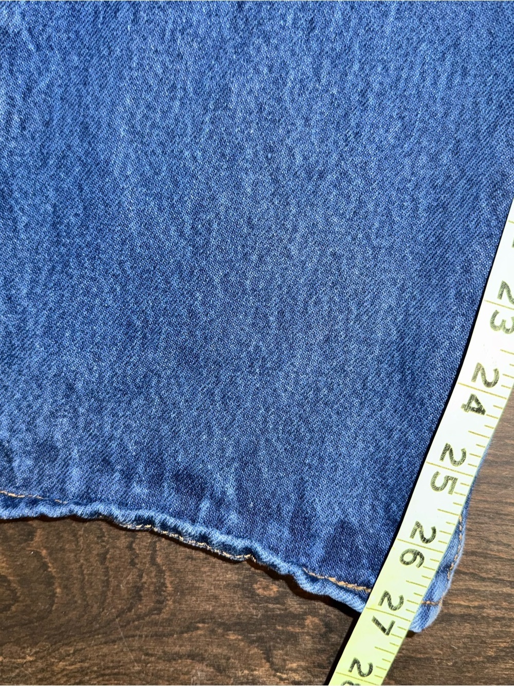 Levi’s 501 Original Button Fly Dark Wash Straight Leg Jeans Men’s 38x30 - Picture 11 of 16